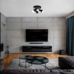 Briloner Cup Deckenstrahler, Schwenkbar, 3-flammig, E14 Fassung 10 Briloner Cup Deckenstrahler, Schwenkbar, 3-flammig, E14 Fassung -Briloner Store retro style spotleuchte schwarz weiss 3xe14 milieu1 e0013ab3f7f2455d6f311264ca4e72ef