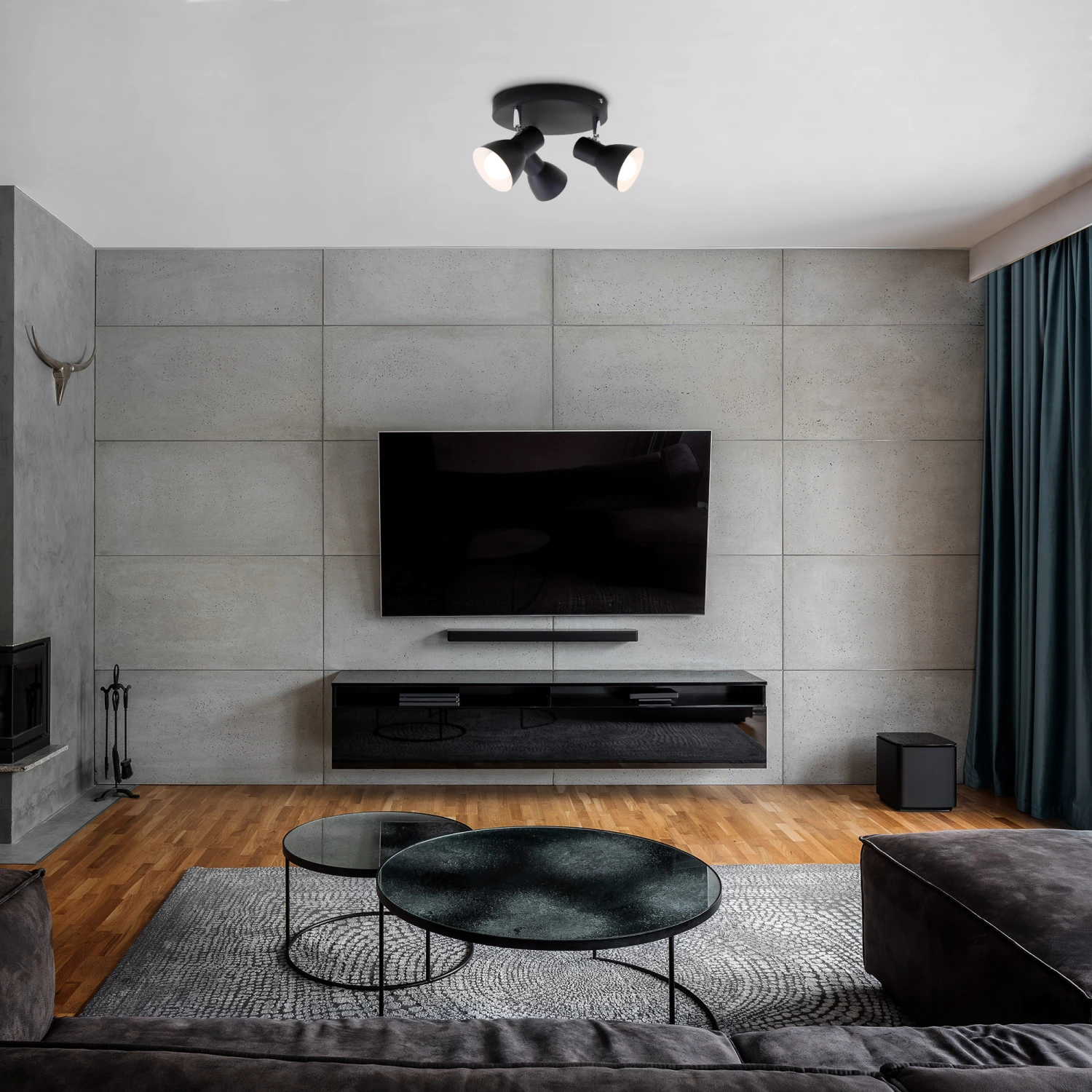 Briloner Cup Deckenstrahler, Schwenkbar, 3-flammig, E14 Fassung 5 Briloner Cup Deckenstrahler, Schwenkbar, 3-flammig, E14 Fassung – Bild 5