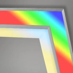 RGB CCT LED Deckenleuchte, 60,5 Cm, 22 W, 1100 Lm, Alu-chrom -Briloner Store rgb cct led deckenleuchte alu chrom cf08ad02d6b1b6ee75a9c24469ecb5d8