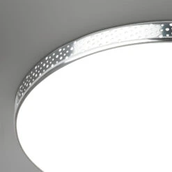 RGB-CCT LED Deckenleuchte, Ø 35,5 Cm, LED-Platine, 18W, 1850 Lm, Chrom -Briloner Store rgb cct led deckenleuchte chrom 274391b3aad5a4c044ebd4d11a73331a