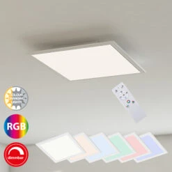 RGB Farbwechsel LED Panel, 29,5 Cm, 1800 LUMEN, Weiß -Briloner Store rgb cct led panel weiss led platine1 rgb led titelbild 52bafcefe463f9dfe7777af066235248