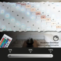 RGB LED Band 500 Cm 0,04W Weiß -Briloner Store rgb led flexband 5m 344797f8613fa1370f5c23c4bc52c781