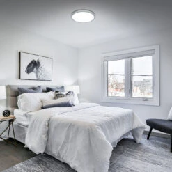 RGBW LED Aufbauleuchte Ø 38 Cm, LED-Platine, 22 W, 2900 Lm, Silber -Briloner Store rgb w led aufbauleuchte silberfarbig 1xled 2 funktion2 a5a68a8679a616786326b7587839b583