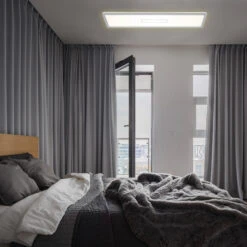 Slim LED Panel, 58 Cm, 2700 LUMEN, 22 WATT, Silber -Briloner Store slim led panel silber 88272342b1663dc21c3c1473b2879404