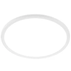 Briloner Slim LED Deckenleuchte, Backlight, Flach, Rund, 29,3cm, Weiß