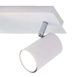 Briloner Run Deckenstrahler, Schwenkbar, 3-flammig, GU10 Fassung, Weiß -Briloner Store spotleuchte weiss 3xgu10 detail1 72106e1fbe4d8416ba7d530a5aa6f773
