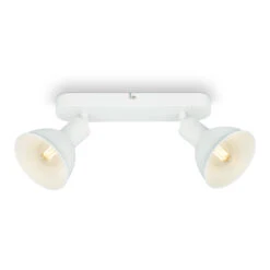 Spotleuchte 27 Cm 2xexkl. E14 Max. 25W Weiß