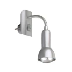 Flexible Steckerleuchte 22 Cm 1x Exkl E14 25W Titan