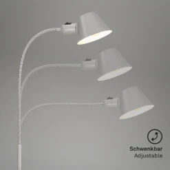 Stehleuchte 152 Cm 1x Exkl E27 10W Chrom -Briloner Store stehleuchte chrom matt 6b823c87290717b6ec4fdf5470733fef