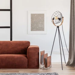 Stehleuchte Ø 34,5 Cm 1x Exkl E27 40W Schwarz -Briloner Store stehleuchte schwarz holz 1xe27 milieu1 9f6d8e15f6c672ed93b8e4925791ab8b