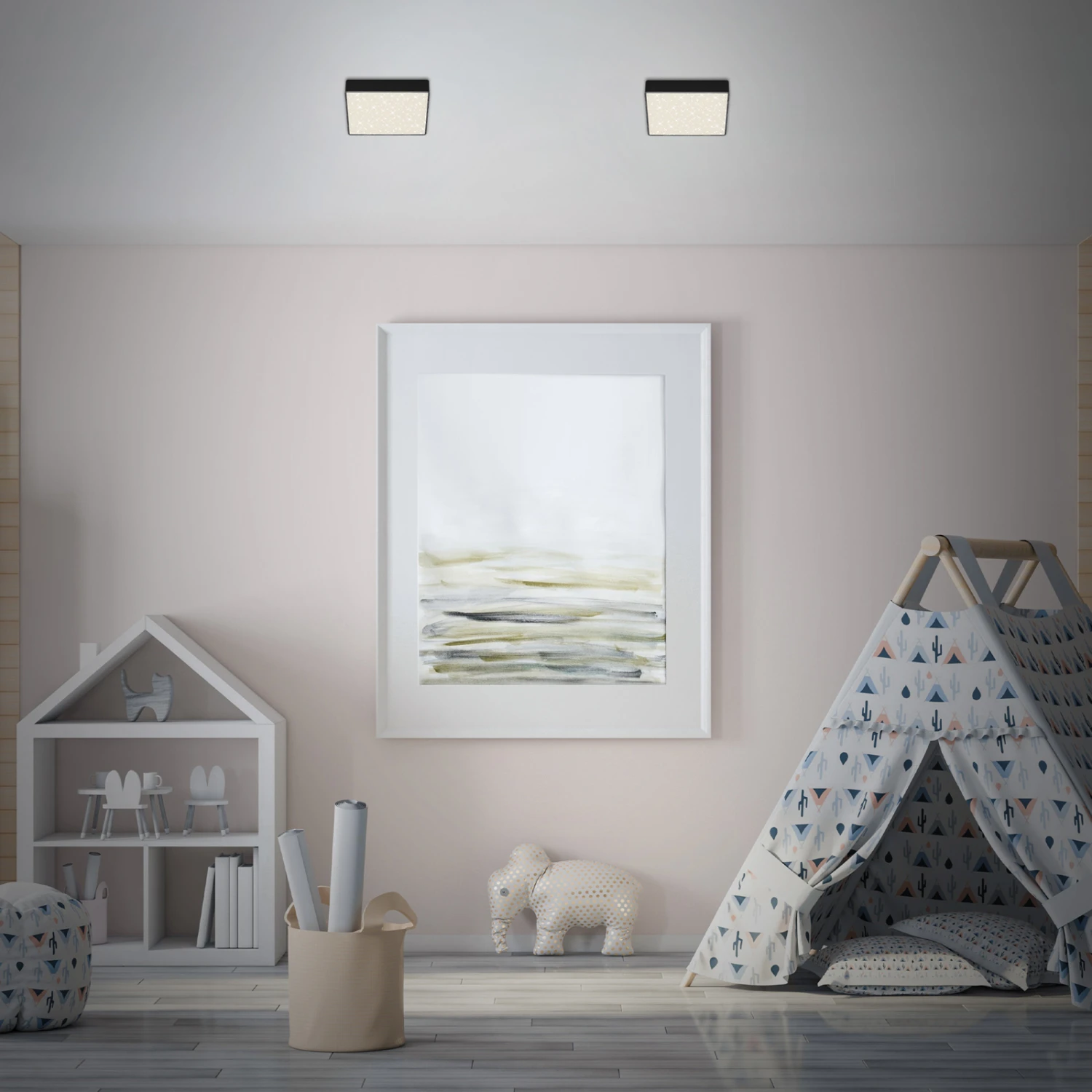 STERNENHIMMEL LED Deckenleuchte, 15,7 Cm, 11 W, Schwarz 4 STERNENHIMMEL LED Deckenleuchte, 15,7 Cm, 11 W, Schwarz – Bild 4