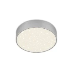 STERNENHIMMEL LED Deckenleuchte, Ø 15,7 Cm, 11 W, Silber
