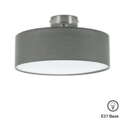 Stoff Deckenleuchte, Ø 30 Cm, Max. 40 W, Grau 10 Stoff Deckenleuchte, Ø 30 Cm, Max. 40 W, Grau -Briloner Store stoff deckenleuchte grau e27 max exkl titelbild d9651794ff5a7cbe71e06c6456655d72