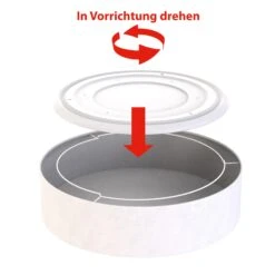 LED Deckenleuchte, Ø 45 Cm, 18 W, Weiß -Briloner Store stoff led deckenleuchte weiss 1xled modul funktion2 6b05488543d01b0e7dd102afa0506ed8