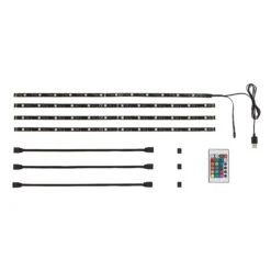 USB LED Band 0,500 Cm 0W Schwarz