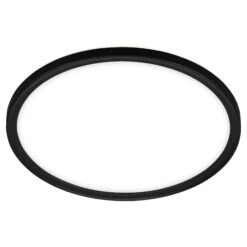 Bad Deckenleuchte, Ø 29 Cm, 19 W, 2400 Lm, Schwarz