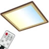 Ultraflaches CCT-LED Panel Mit LED Backlight, 10 Cm, LED, 22 W, 3000 Lm, Braun-gold
