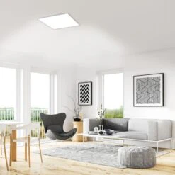 STERNENHIMMEL LED Panel, 59,6 Cm, 3800 LUMEN, 36 WATT, Weiß -Briloner Store ultraflaches cct sternenhimmel led panel weiss milieu 19e6da65abf05574a845a2753efafb2e