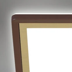 Ultraflaches LED Panel Mit LED Backlight, 48 Cm, LED, 18 W, 2400 Lm, Braun-gold 11 Ultraflaches LED Panel Mit LED Backlight, 48 Cm, LED, 18 W, 2400 Lm, Braun-gold -Briloner Store ultraflaches led panel braun gold detail 1904f692df2f2e6cb077e5a2044860e4