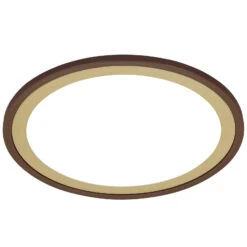 Ultraflaches LED Panel Mit LED Backlight, Ø29,3 Cm, LED, 18 W, 2400 Lm, Braun-gold -Briloner Store ultraflaches led panel braun gold freisteller efcbe61855a105b0c9124aa734465e4c