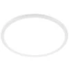 Briloner Slim LED Deckenleuchte, Backlight, Flach, Rund, 48cm, Weiß