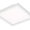 Briloner Simple LED Deckenleuchte, LED Panel Flach, Eckig, 29,5x29,5 Cm, Weiß