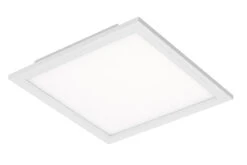 Briloner Simple LED Deckenleuchte, LED Panel Flach, Eckig, 29,5x29,5 Cm, Weiß