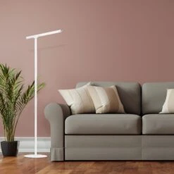 LED Touch Stehleuchte 130,5 Cm 2,3W 300lm Weiß 12 LED Touch Stehleuchte 130,5 Cm 2,3W 300lm Weiß -Briloner Store usb led steh und wandleuchte weiss led milieu2 9b78b40a000efbc94675ed3a3d4aa832