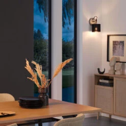 Stoff Wandleuchte Ø 12 Cm Exkl. E14 Max. 25W Antik-silber -Briloner Store wandleuchte antik silber 32e2bc1311466c4b922dc8b53427eaa9