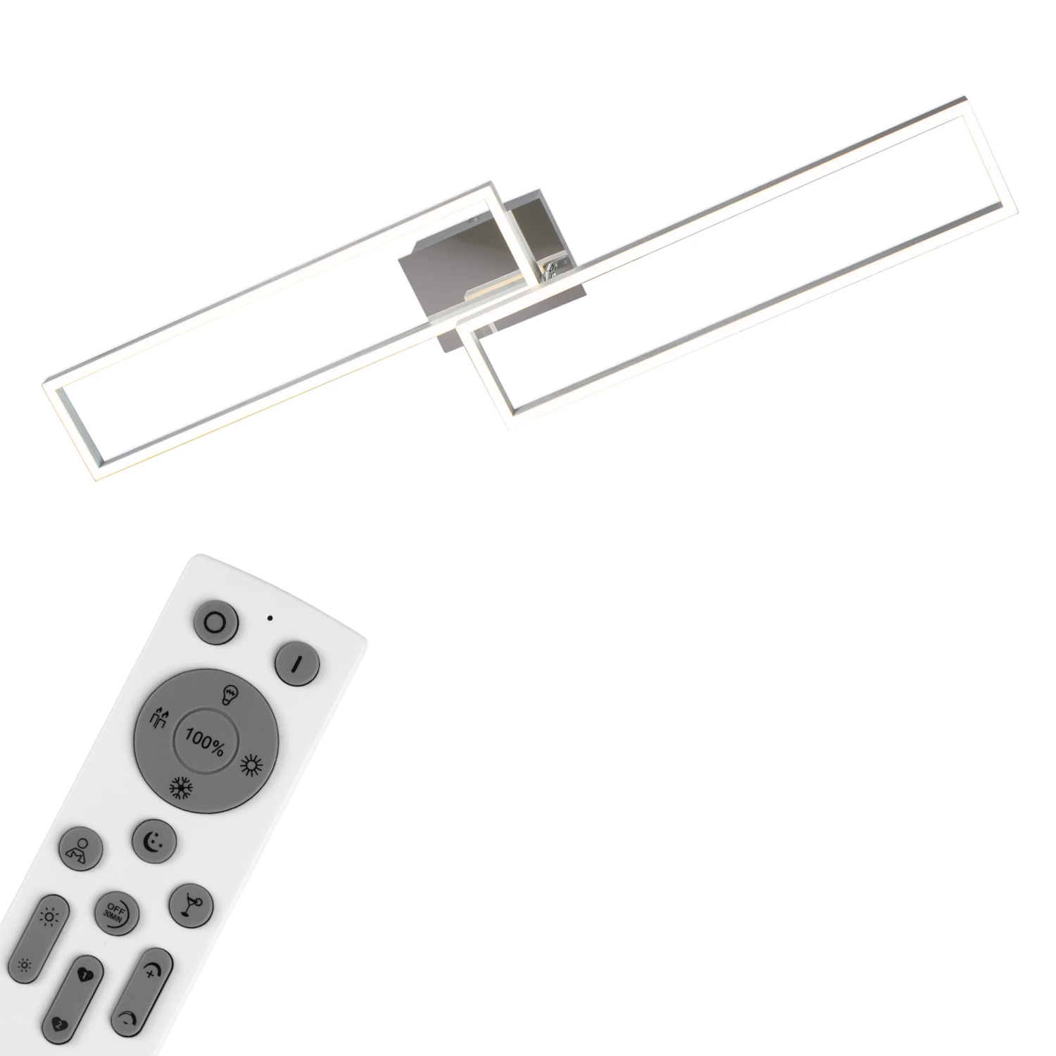 LED Frame 110 Cm 40W 2200lm Chrom 1 LED Frame 110 Cm 40W 2200lm Chrom