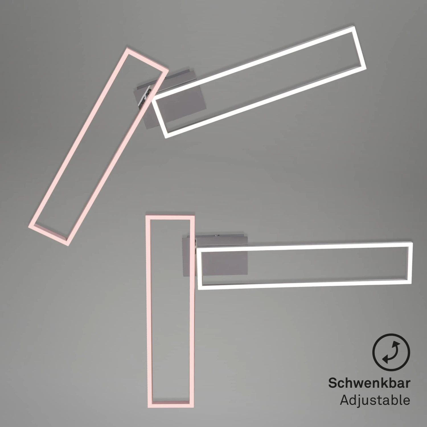 LED Frame 110 Cm 40W 2200lm Chrom 8 LED Frame 110 Cm 40W 2200lm Chrom – Bild 8